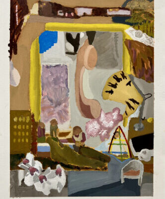 Collage Aesthetic Painting