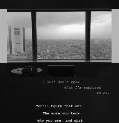 Digital Typographic Quote Poster